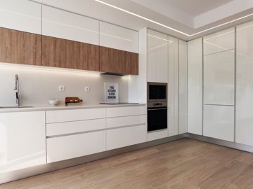 Cozinha contemporânea integrada